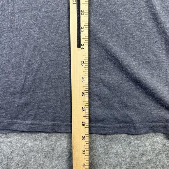 Volcom Shirt Mens XL Gray Logo Graphic Short Sleeve Cotton Blend Tee Casual - Picture 6 of 7